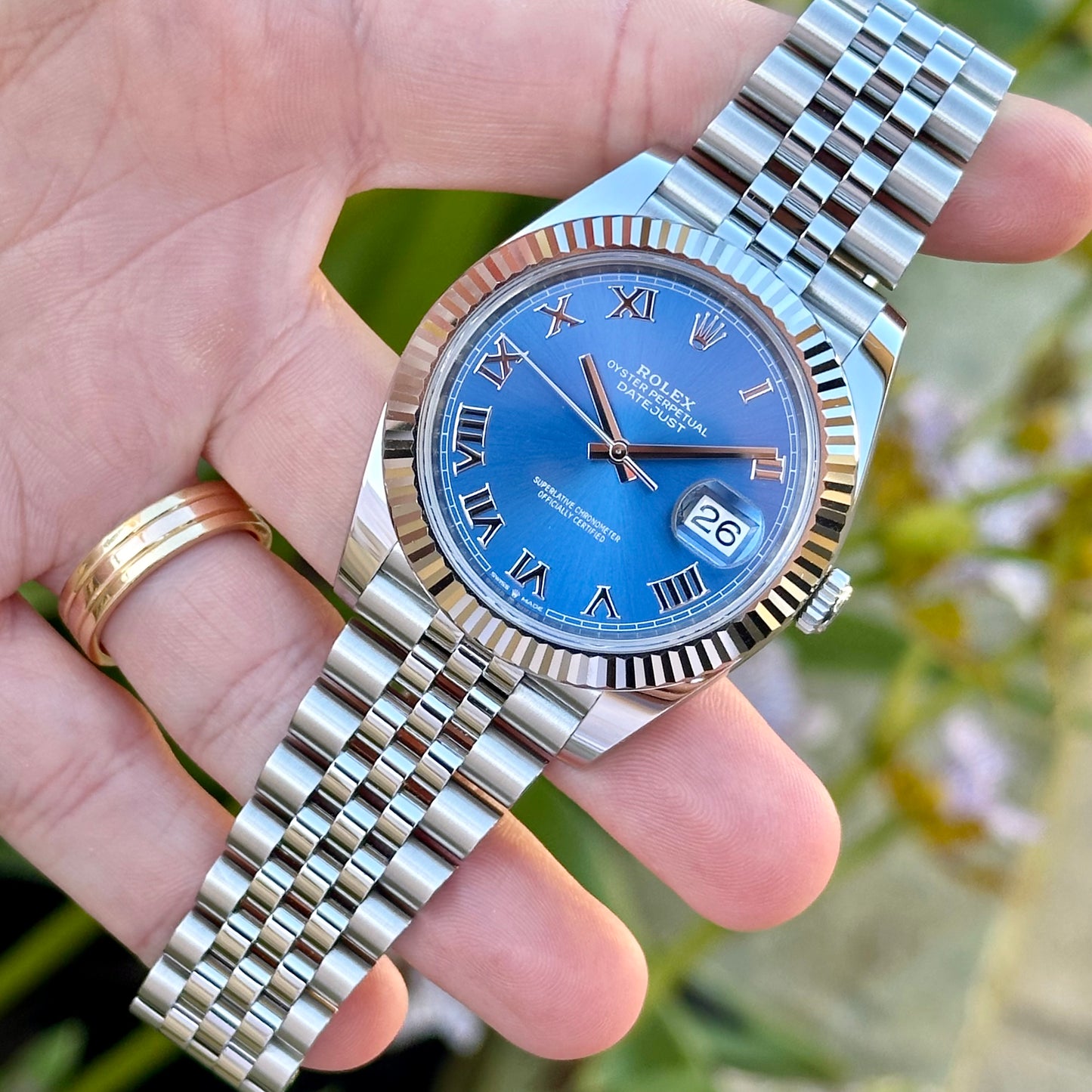 Datejust 41 Azzurro Blue Ref 126334 2021