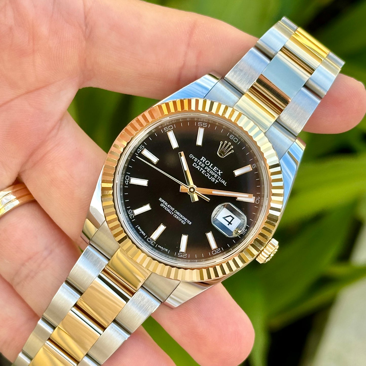 Datejust 41 Black Two Tone Ref 126333 2019