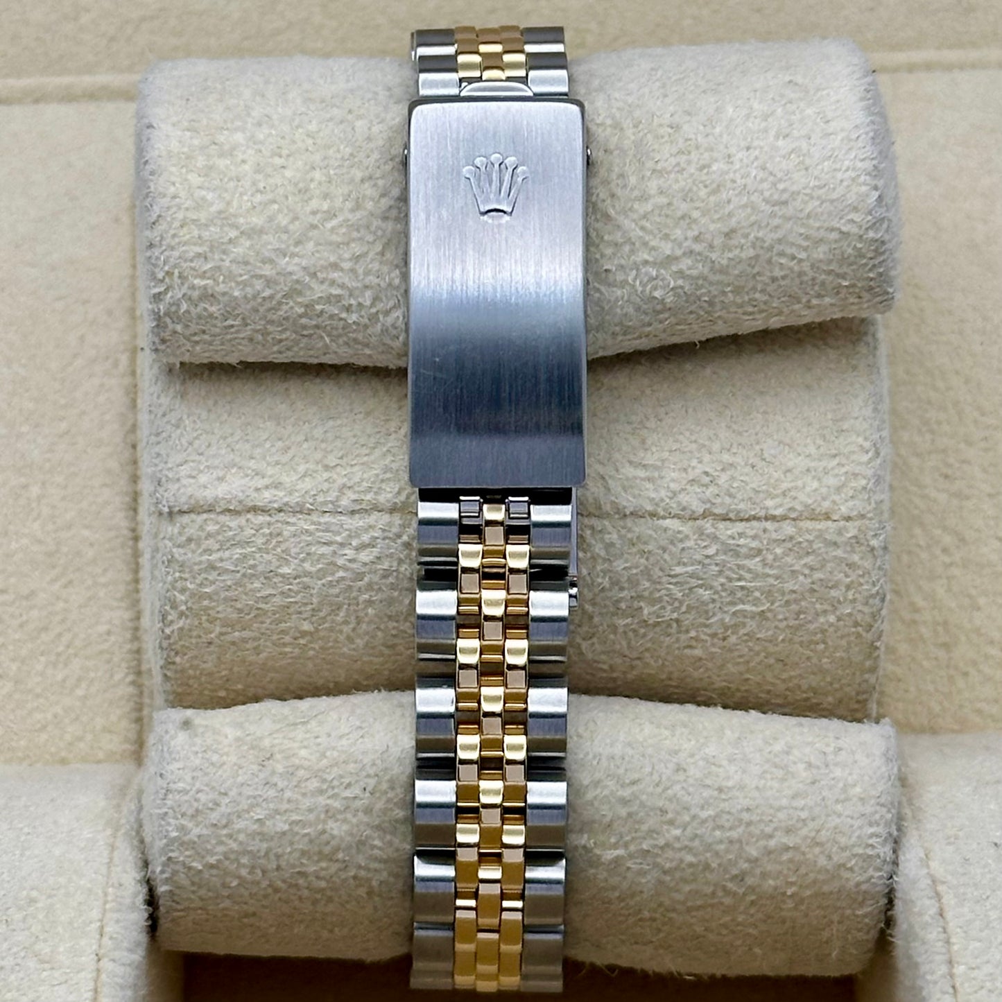 Lady-Datejust 26 18K Yellow Gold Champagne Linen Ref 69173