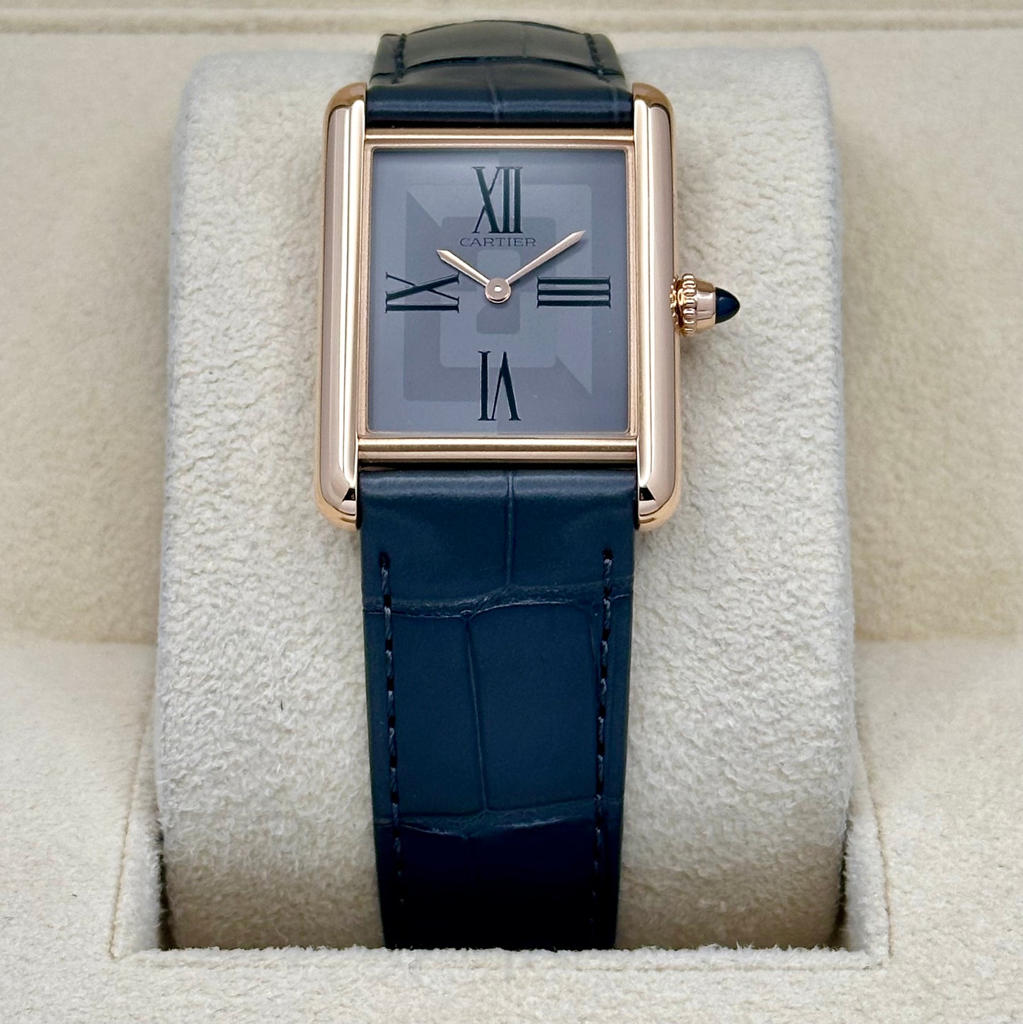 Louis Cartier Large 18K Rose Gold Manual Winding Ref WGTA0092 2025