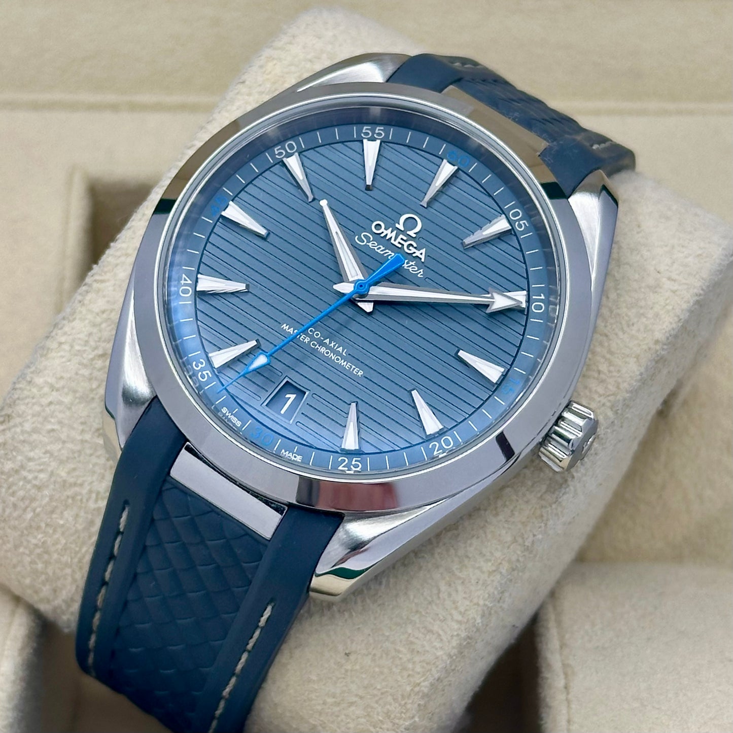 Seamaster Aqua Terra 150M Blue Ref 220.12.41.21.03.002 2018