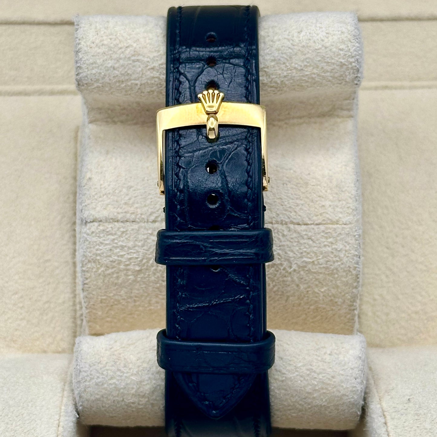 Datejust 36 Champagne 18K Yellow Gold Ref 1601/8 1977