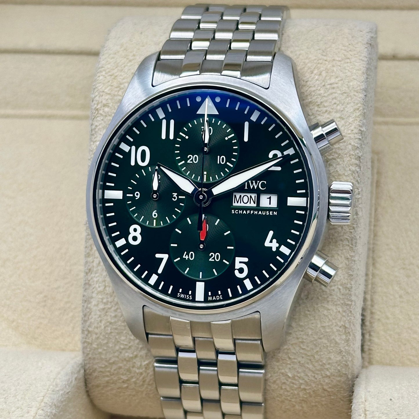 Pilot’s Chronograph 41 Green Ref IW388104 2022