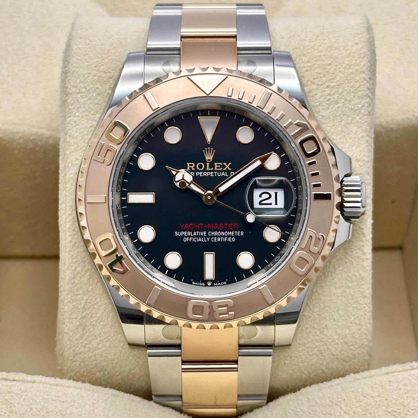 Yacht-Master 40 Everose Black Ref 126621 2023