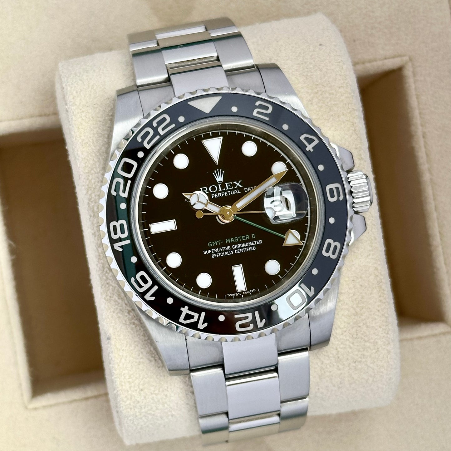 GMT Master II Green Arrow Ref 116710LN 2009