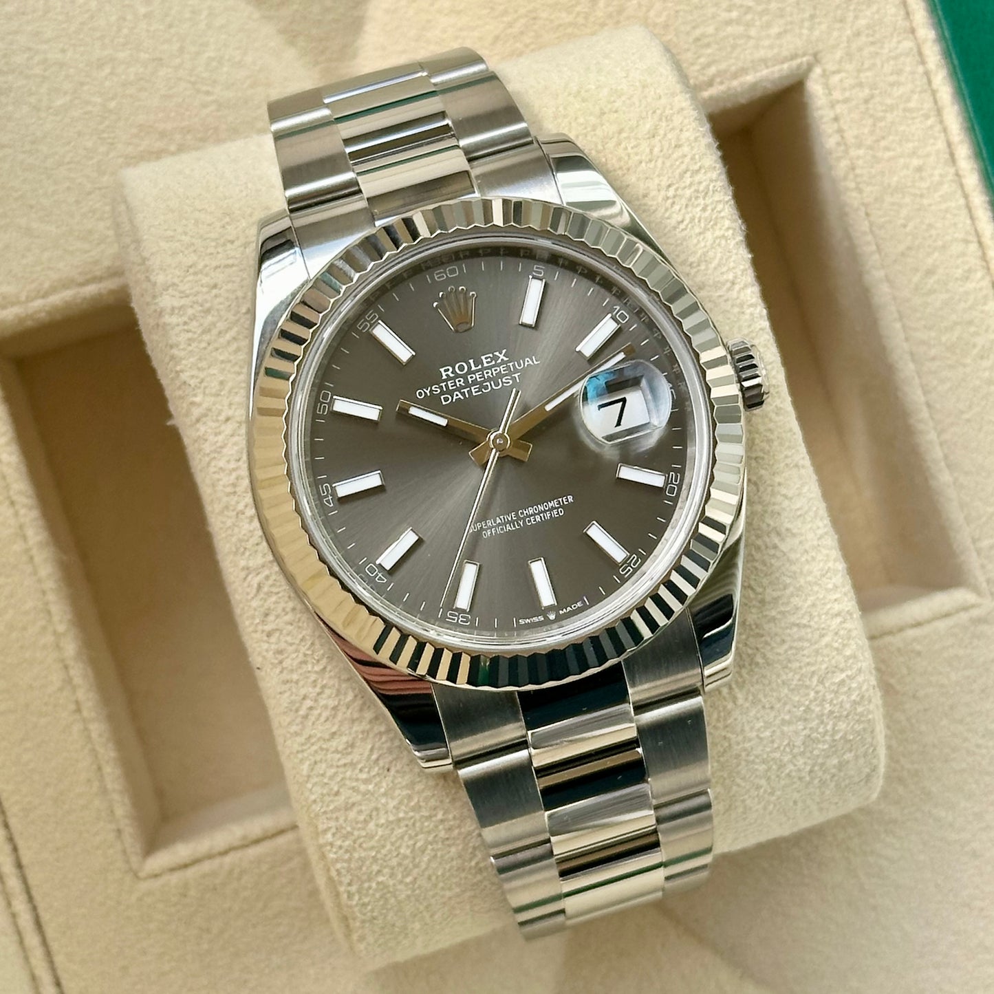 Datejust 41 Rhodium Ref 126334 2021