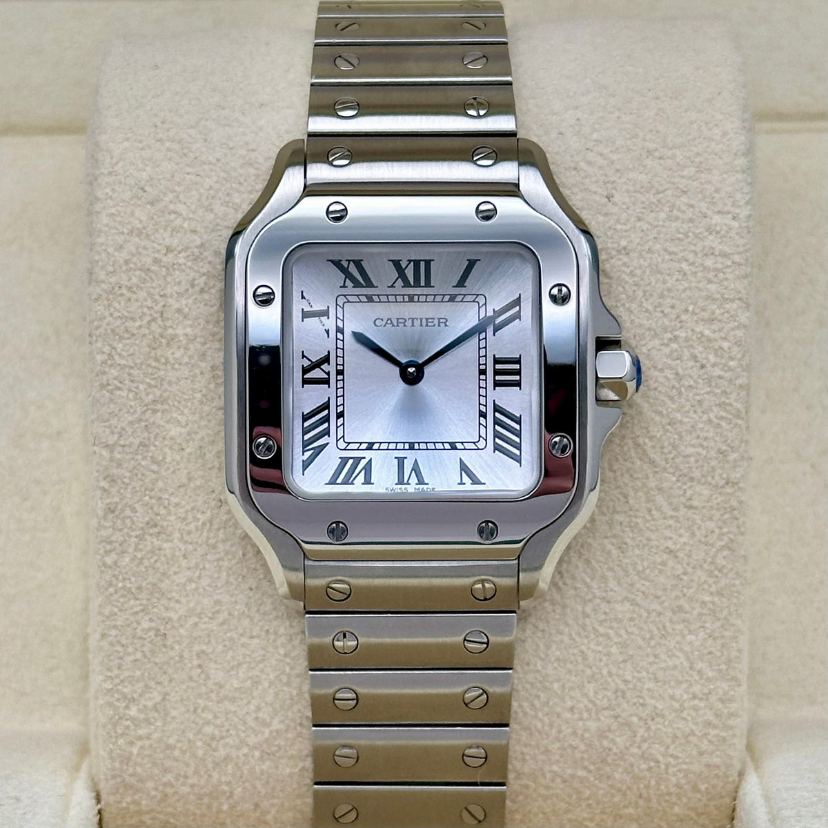 Santos Small Silver Romans Ref WSSA0082 2025