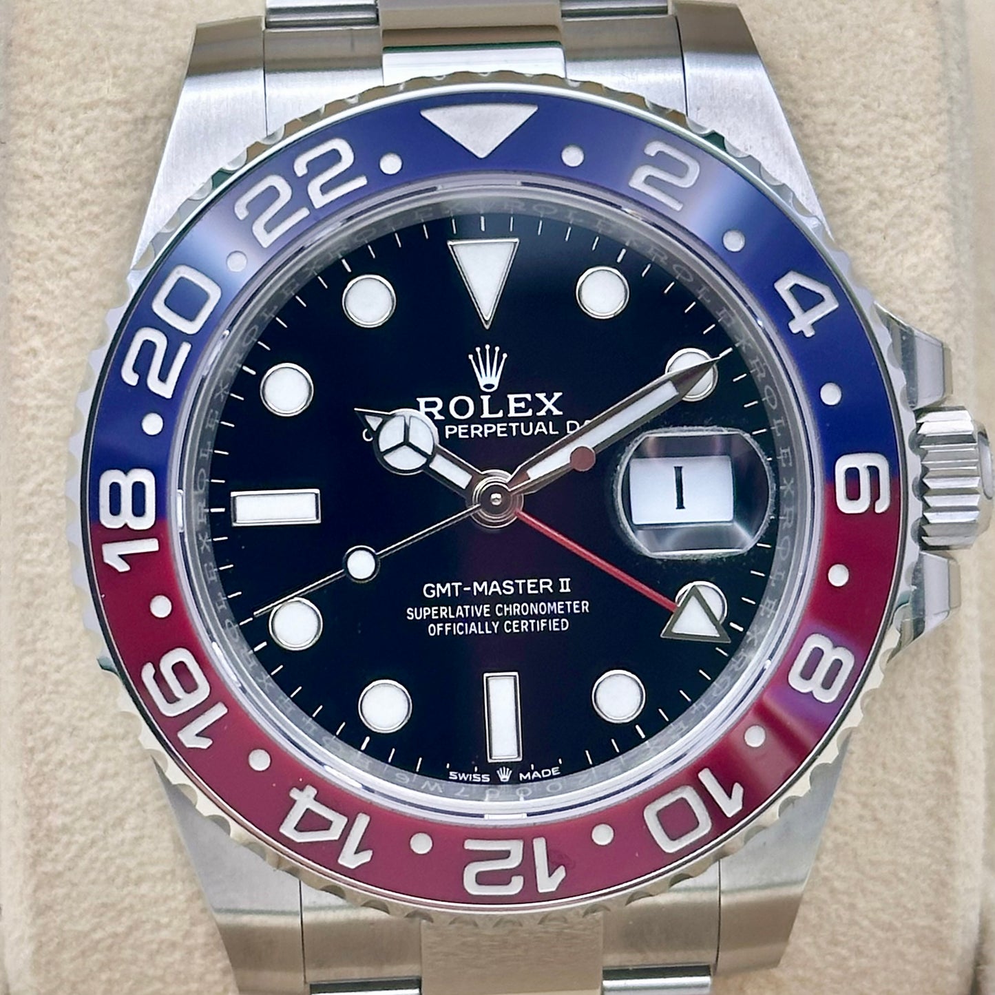 GMT Master II Pepsi Ref 126710BLRO 2022