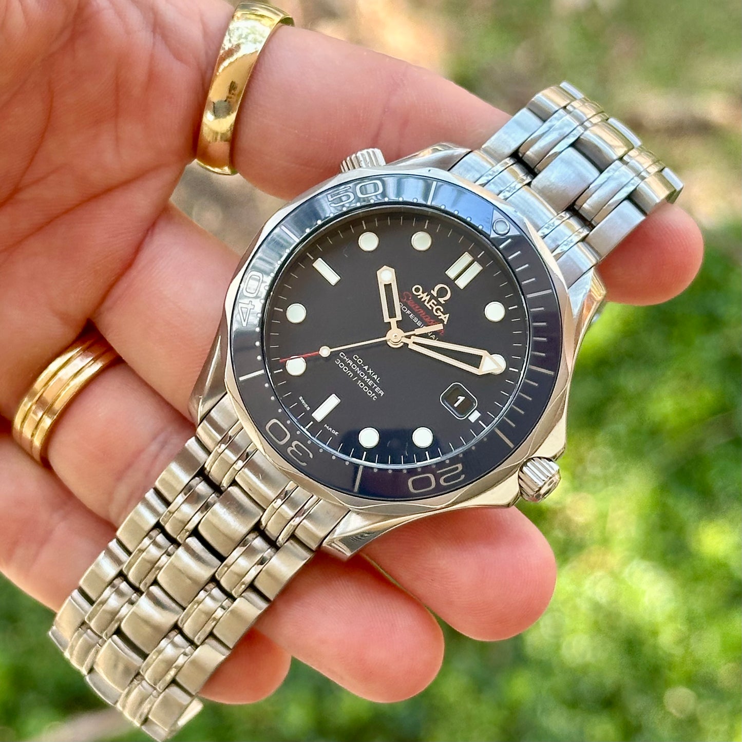 Seamaster Professional 300 Co-Axial Blue Ceramic Ref 212.30.41.20.03.001 2015