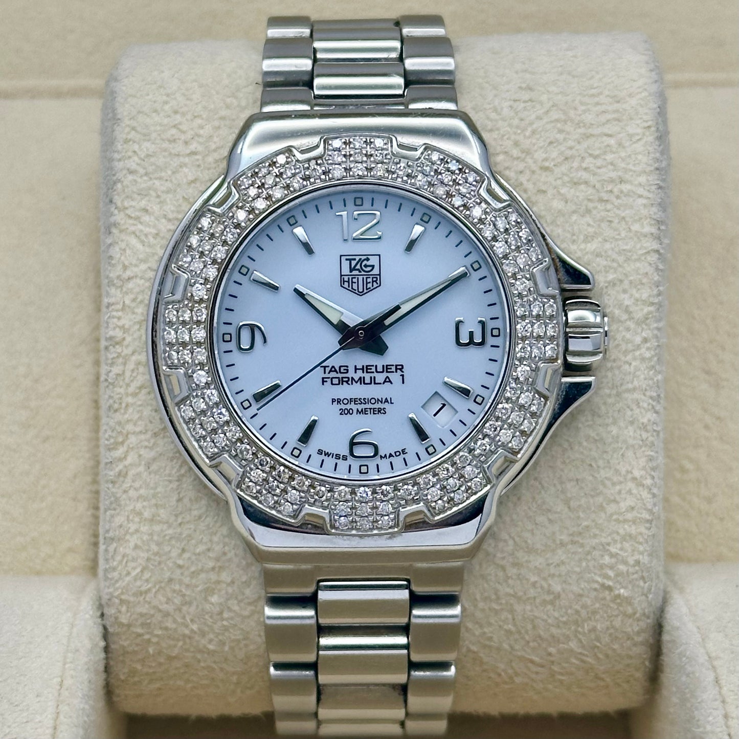 Forumula 1 Ladies Factory Diamond Bezel Ref WAC1215.BA0852 2011