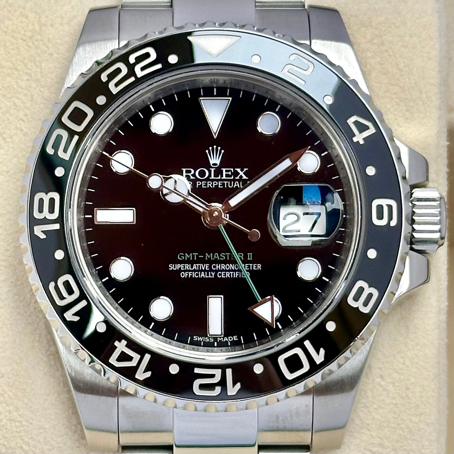 GMT Master II Green Arrow Ref 116710LN 2013