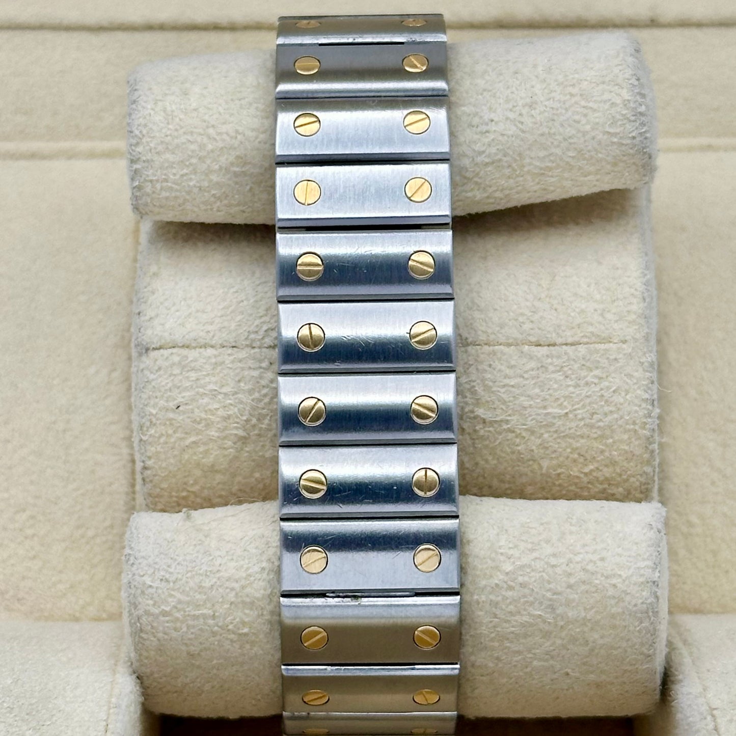 Santos Galbée Large 18K Yellow Gold Two Tone Ref 1566