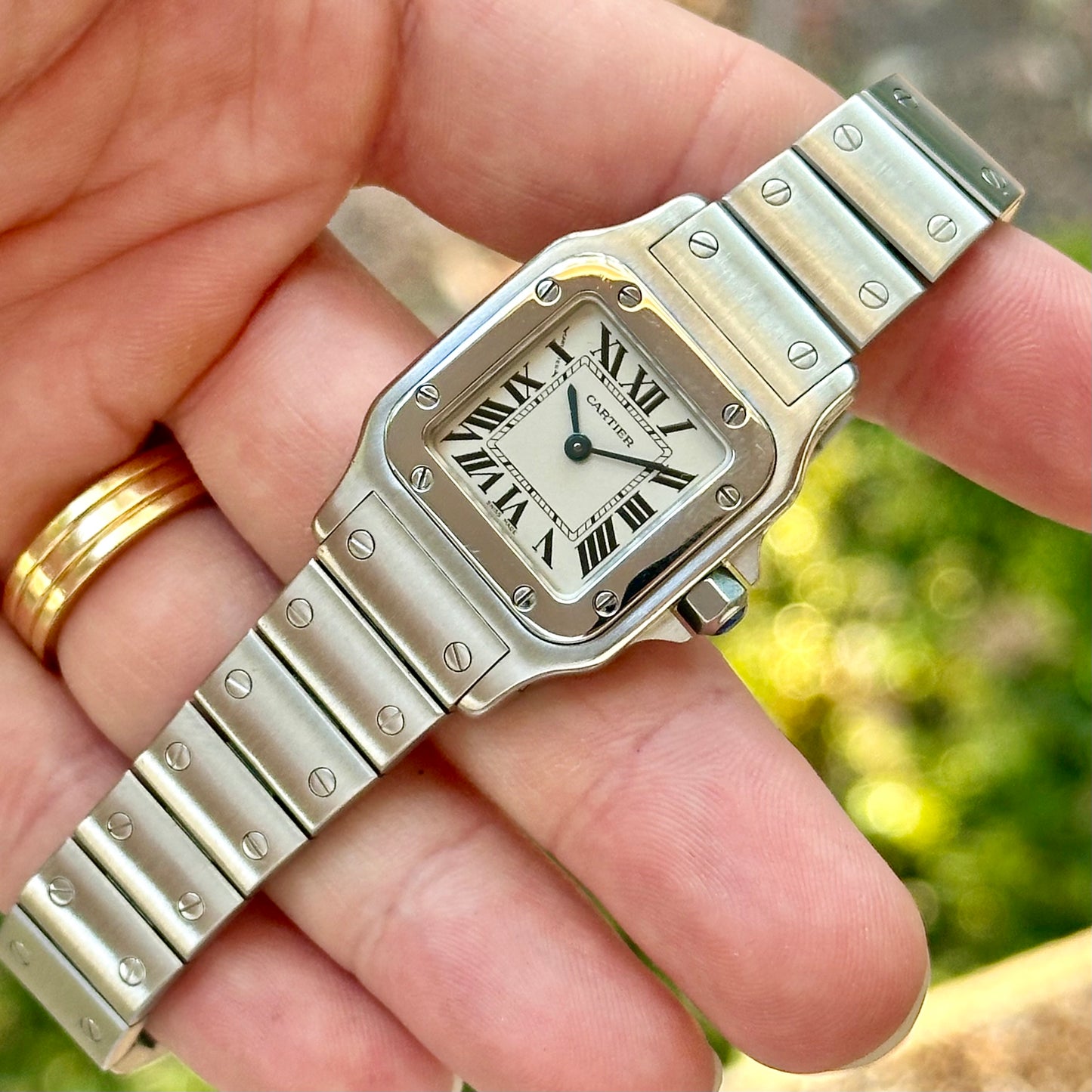 Santos Galbée Small White Romans Ref 1565 2011