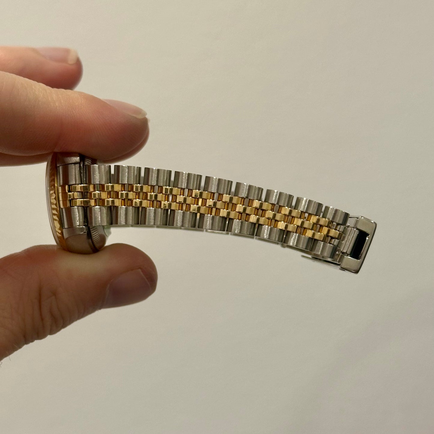 Lady-Datejust 26 Champagne Diamond Ref 69173G 1993