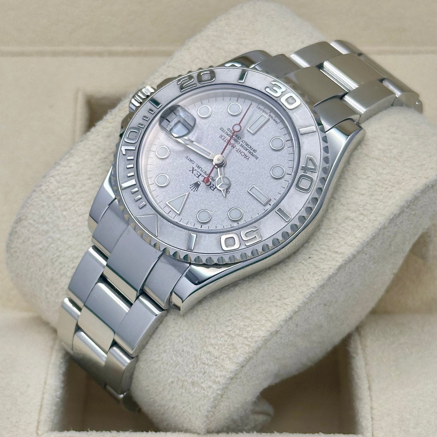 (ON HOLD) Yacht-Master 35 Platinum Dial Ref 168622 2019