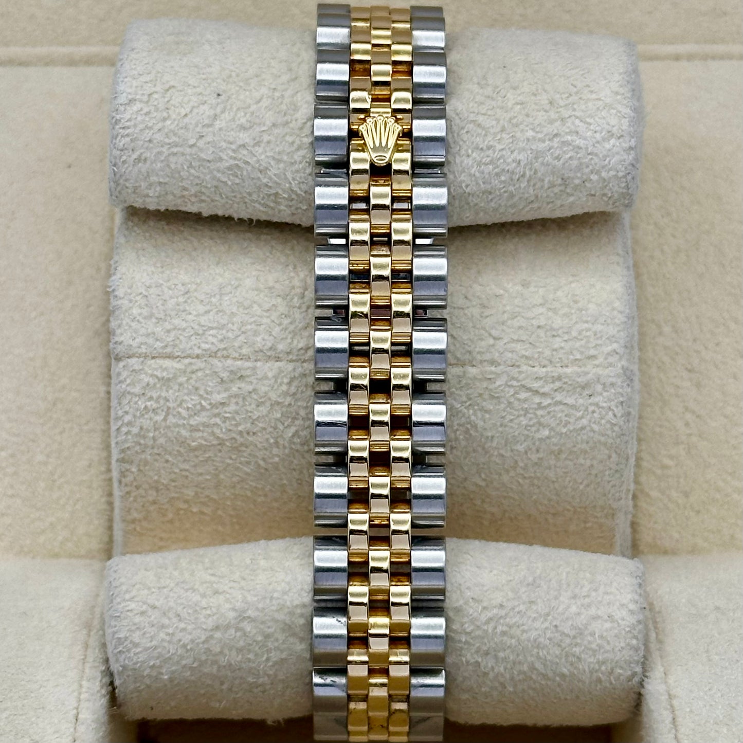 Lady-Datejust 26 Black Anniversary Diamond Dial 18K Yellow Gold Ref 179173
