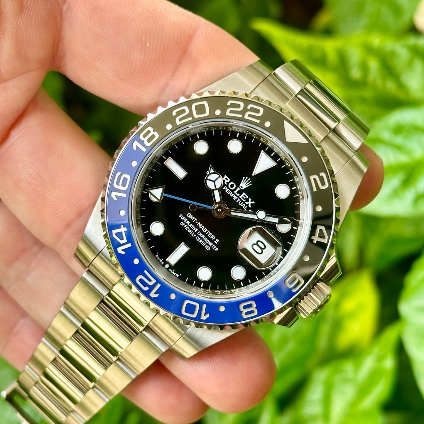 GMT Master II Batman Ref 126710BLNR 2024