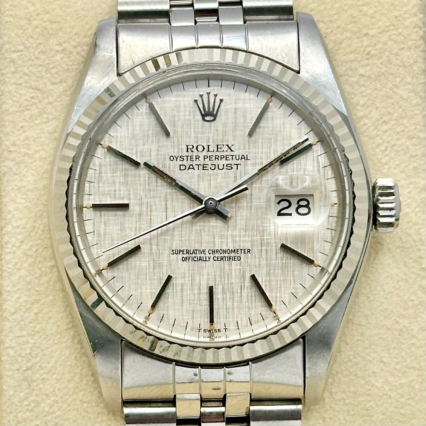 Datejust 36 Linen Ref 16014 1978