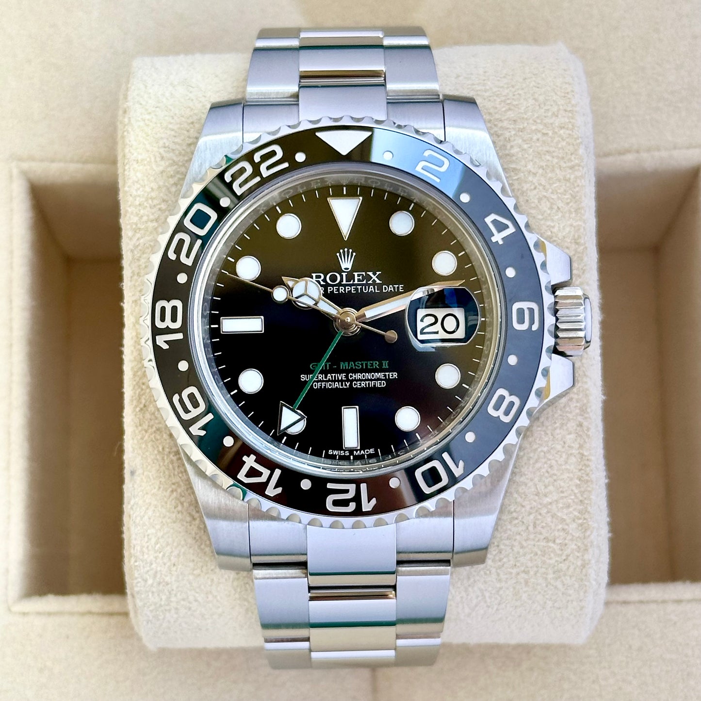 GMT Master II ‘Green Arrow’ Ref 116710LN 2017