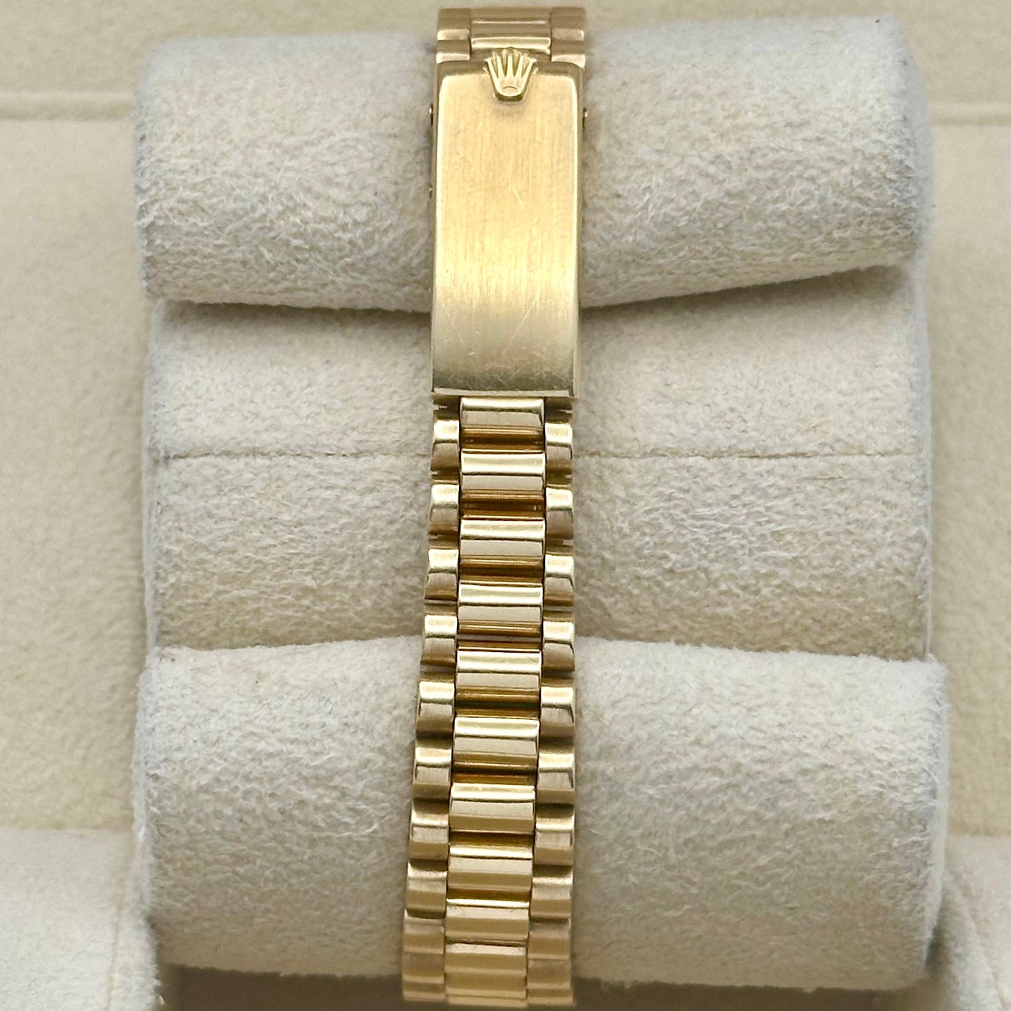 Lady-Datejust 26 Champagne Diamond 18K Yellow Gold President Ref 6917/8