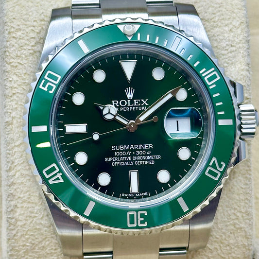 Submariner Date Hulk Ref 116610LV 2013