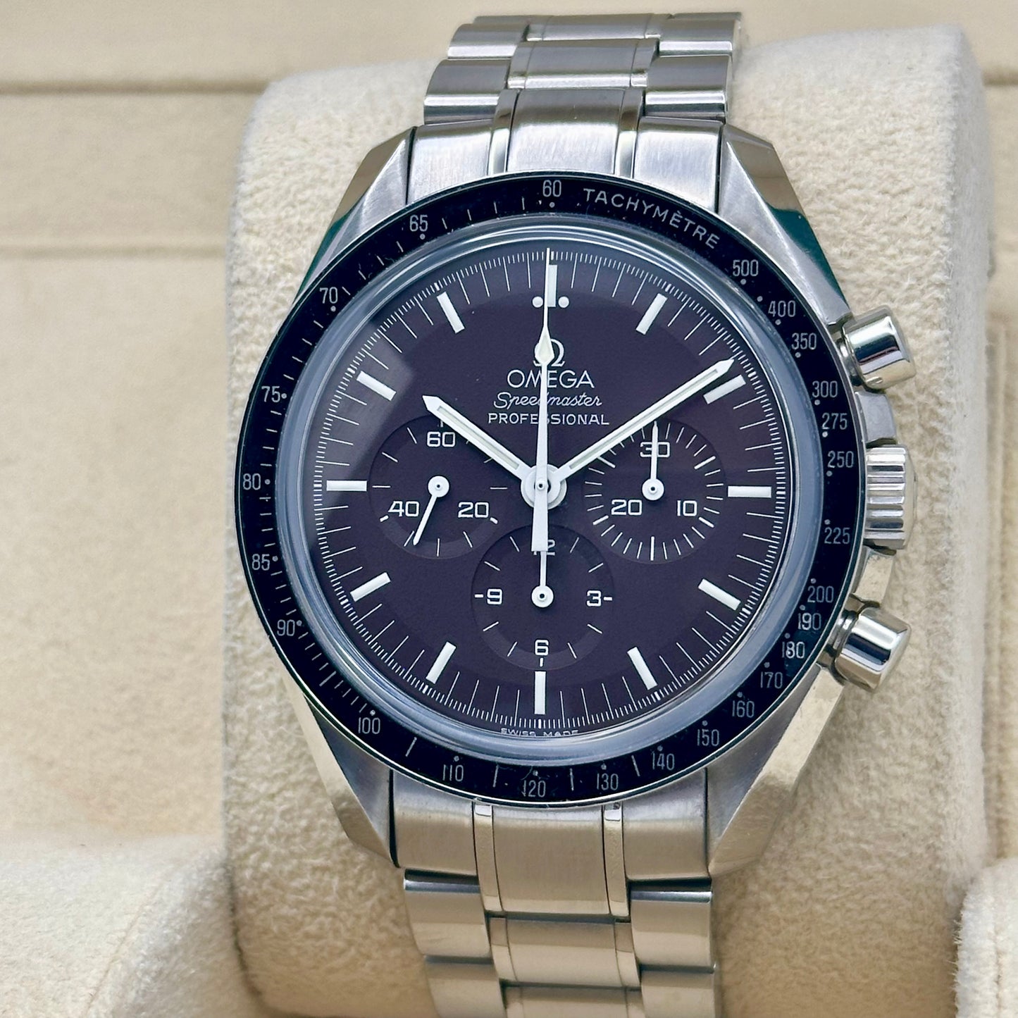 (ON HOLD) Speedmaster Professional Sapphire Sandwich Brown Dial Ref 311.30.42.30.13.001 2009