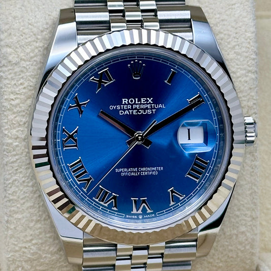 Datejust 41 Azzurro Blue Ref 126334 2022