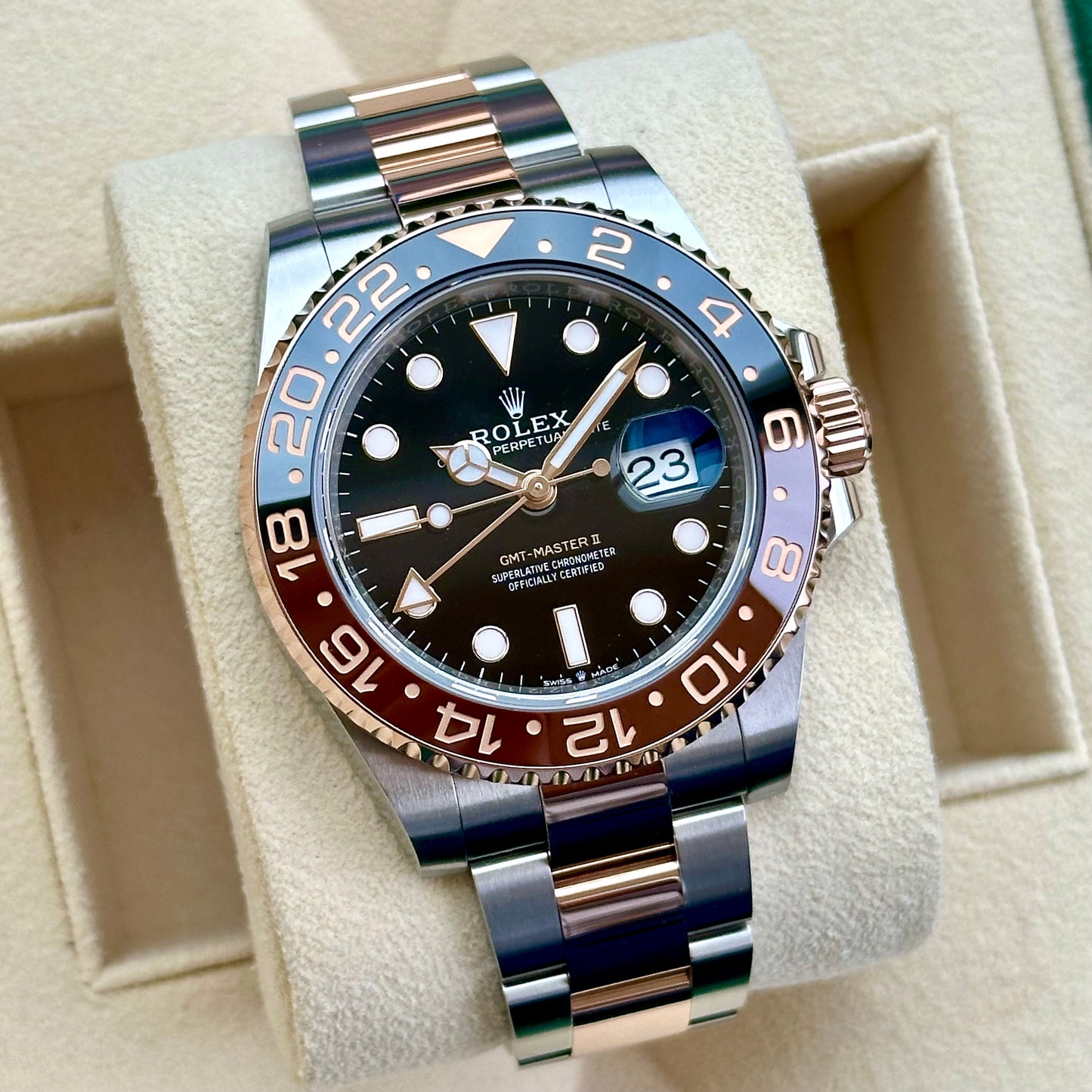 GMT Master II Root Beer Ref 126711CHNR 2020