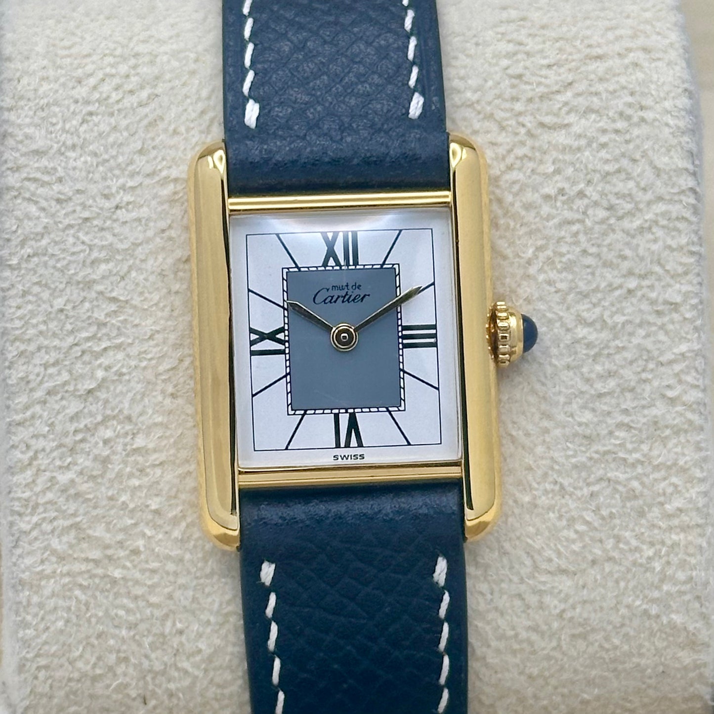 Tank Must Vermeil Small White Romans Ref 5057001 1990
