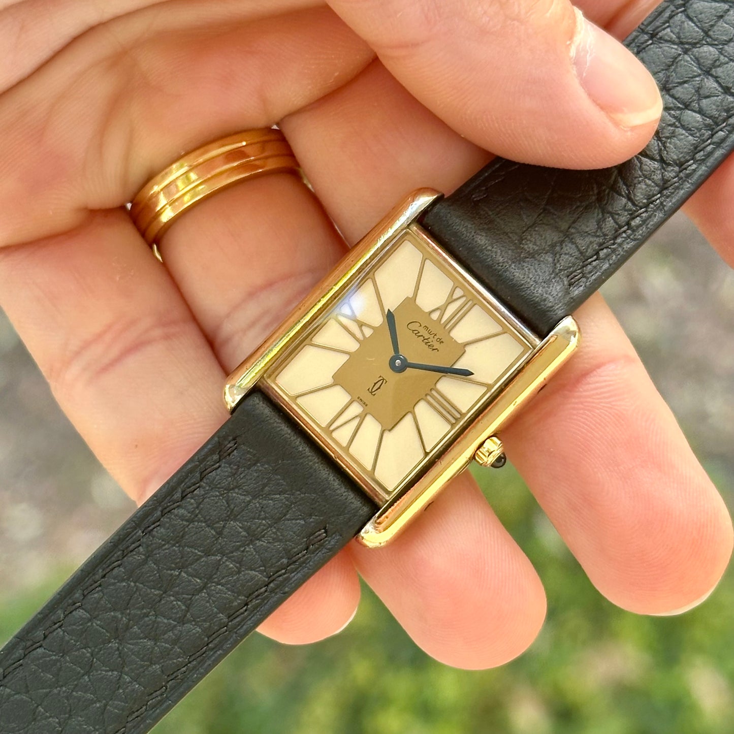 Tank Must Vermeil Large White Romans Ref 590005