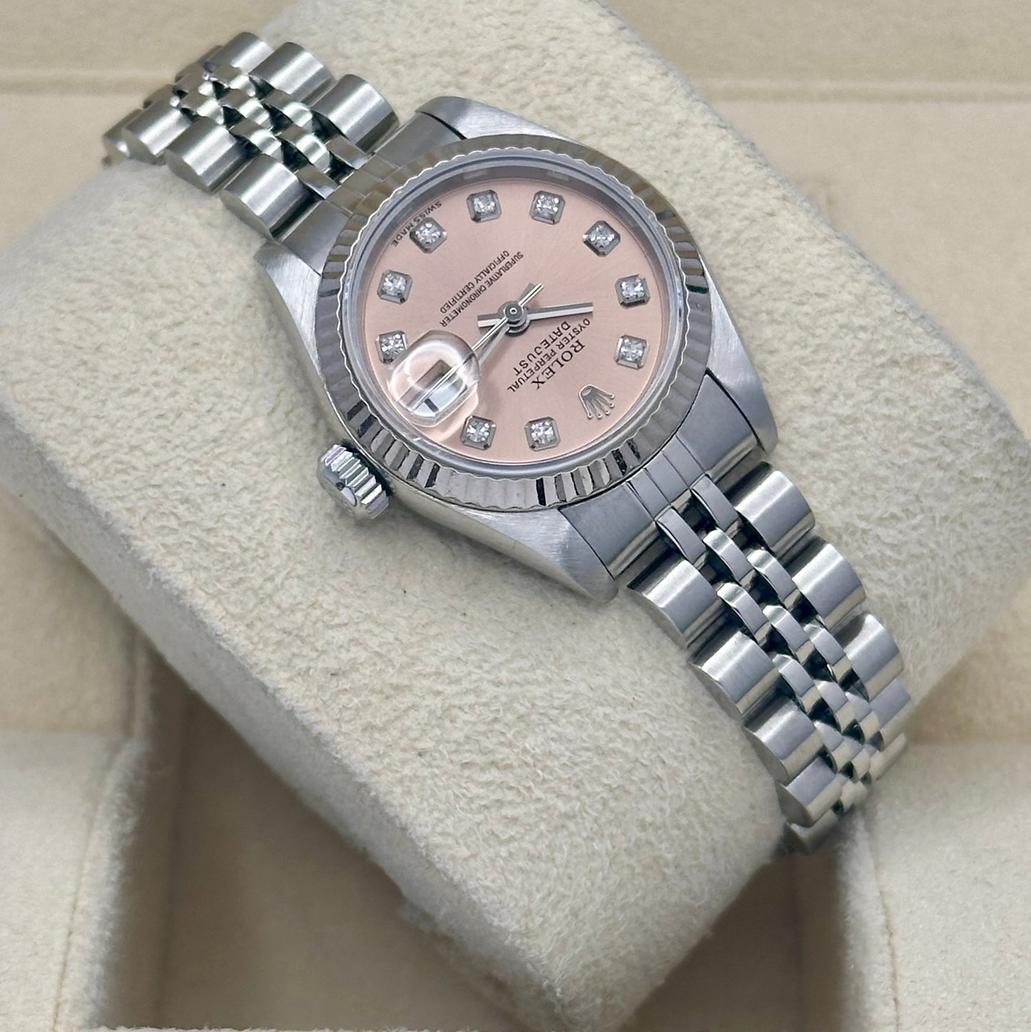 Lady-Datejust 26 Pink Big Diamond Ref 79174G 2004