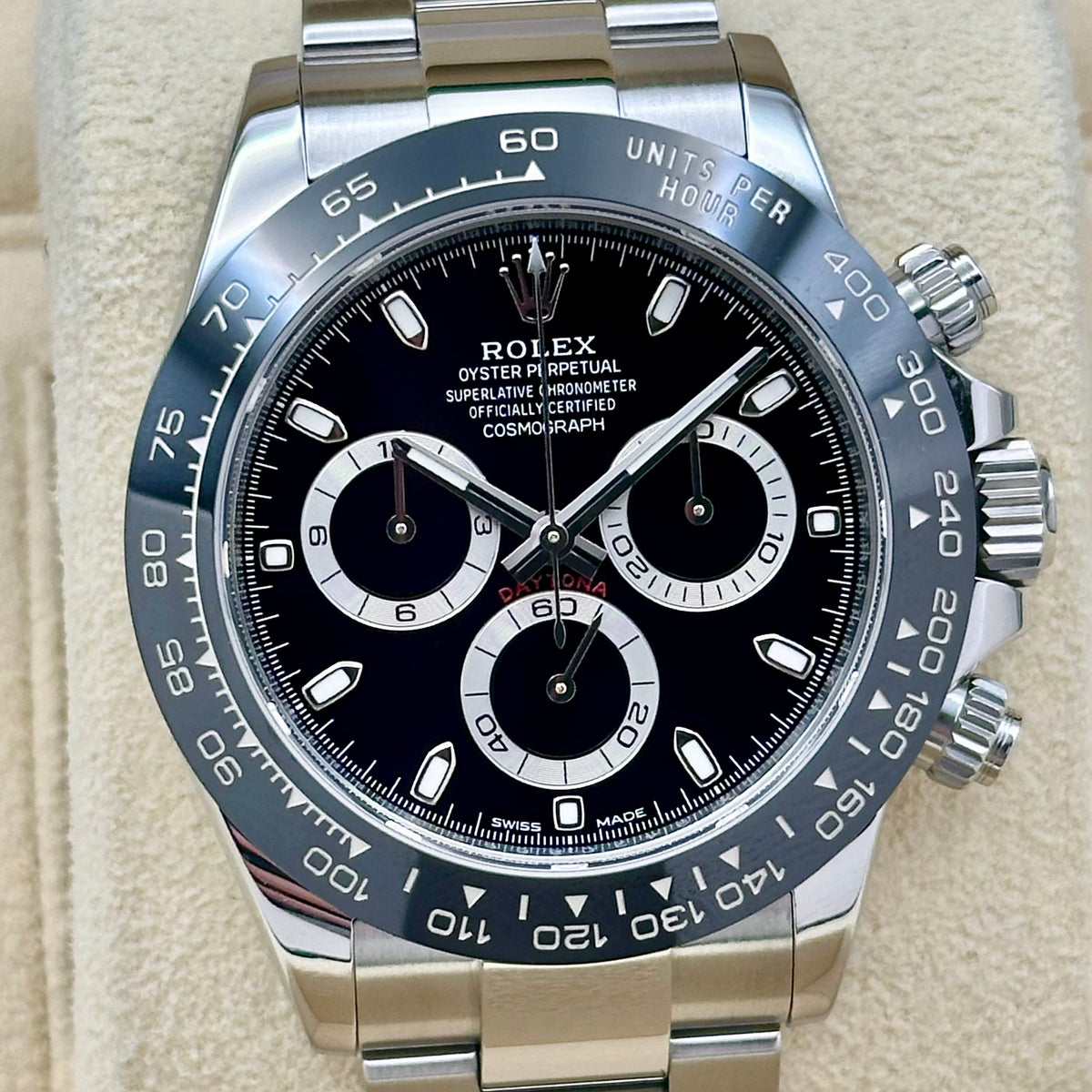 Cosmograph Daytona Black Ceramic Godzilla Ref 116500LN