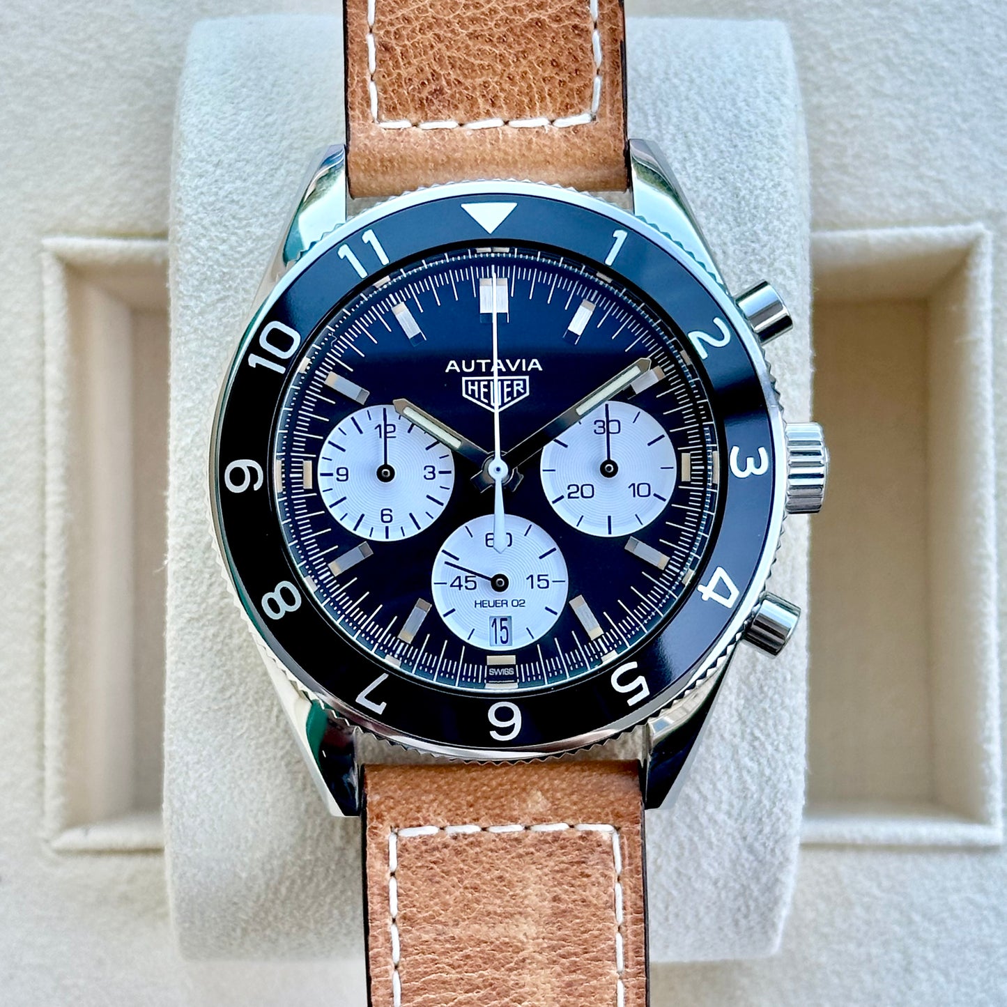 Heuer Heritage Autavia Chronograph Ref CBE2110 2018