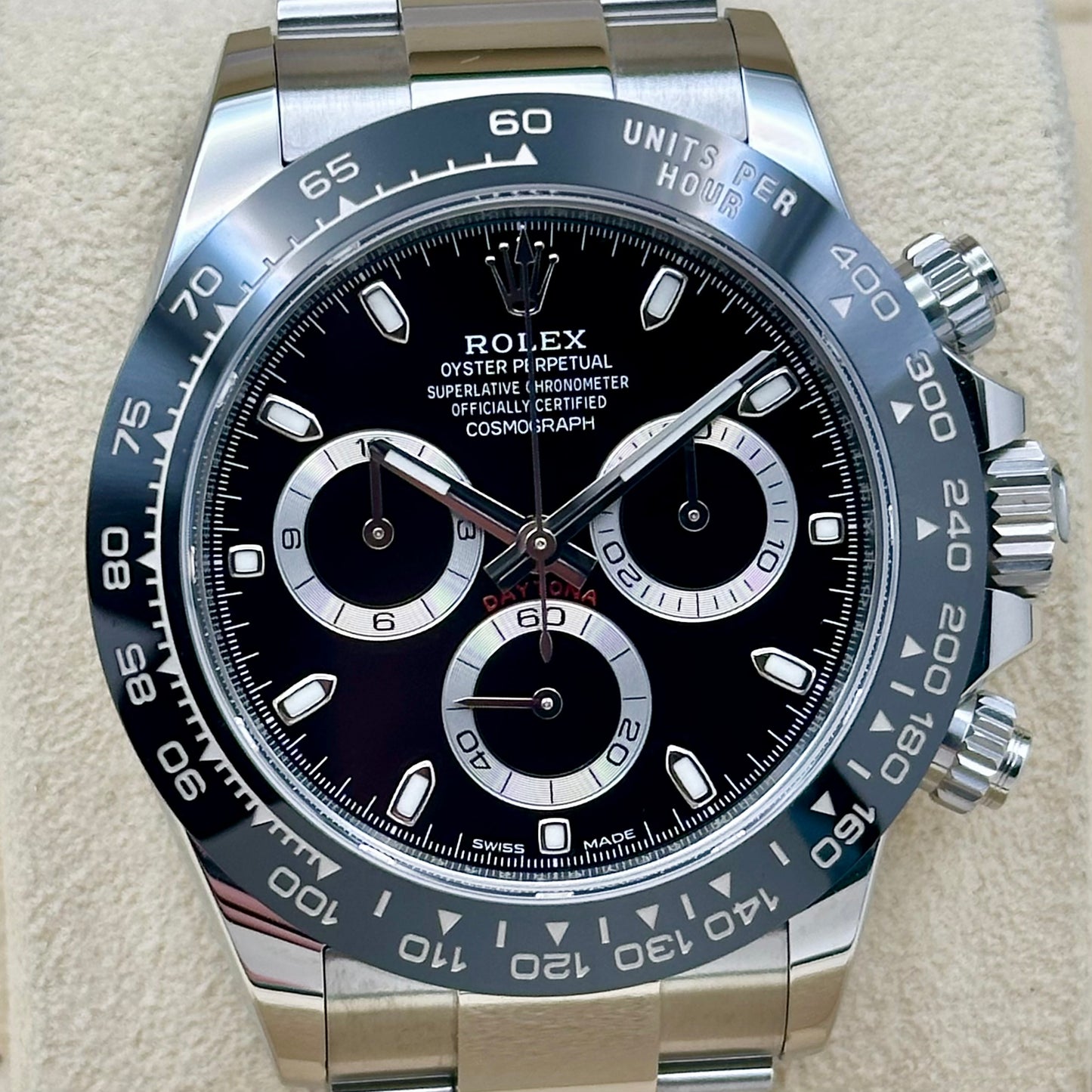 Cosmograph Daytona Black Ceramic Godzilla Ref 116500LN