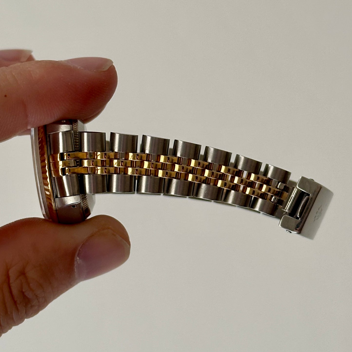 Lady-Datejust 26 Ivory Romans 18K Yellow Gold Two Tone Ref 69173 1993