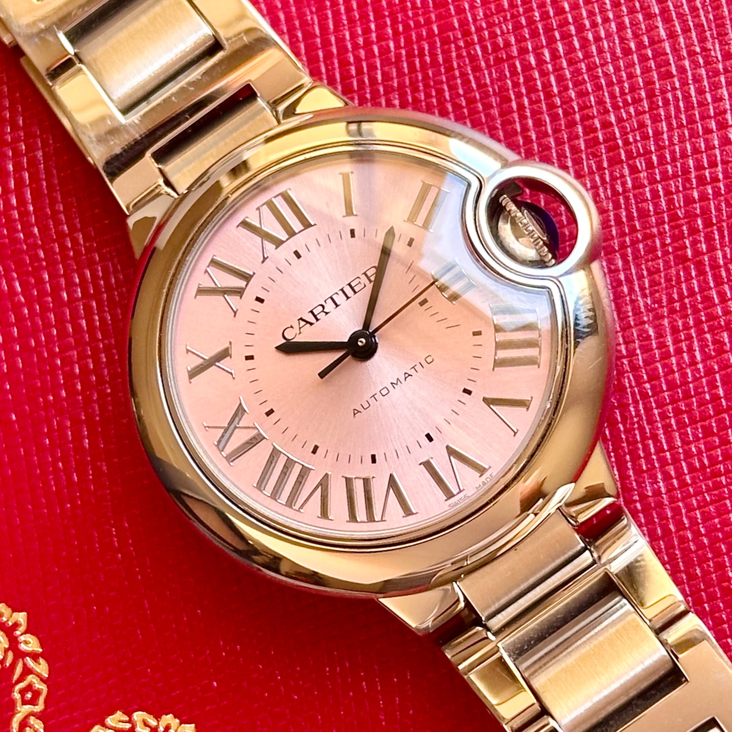 Ballon Bleu De Cartier Pink Romans Ref WSBB0068 2025