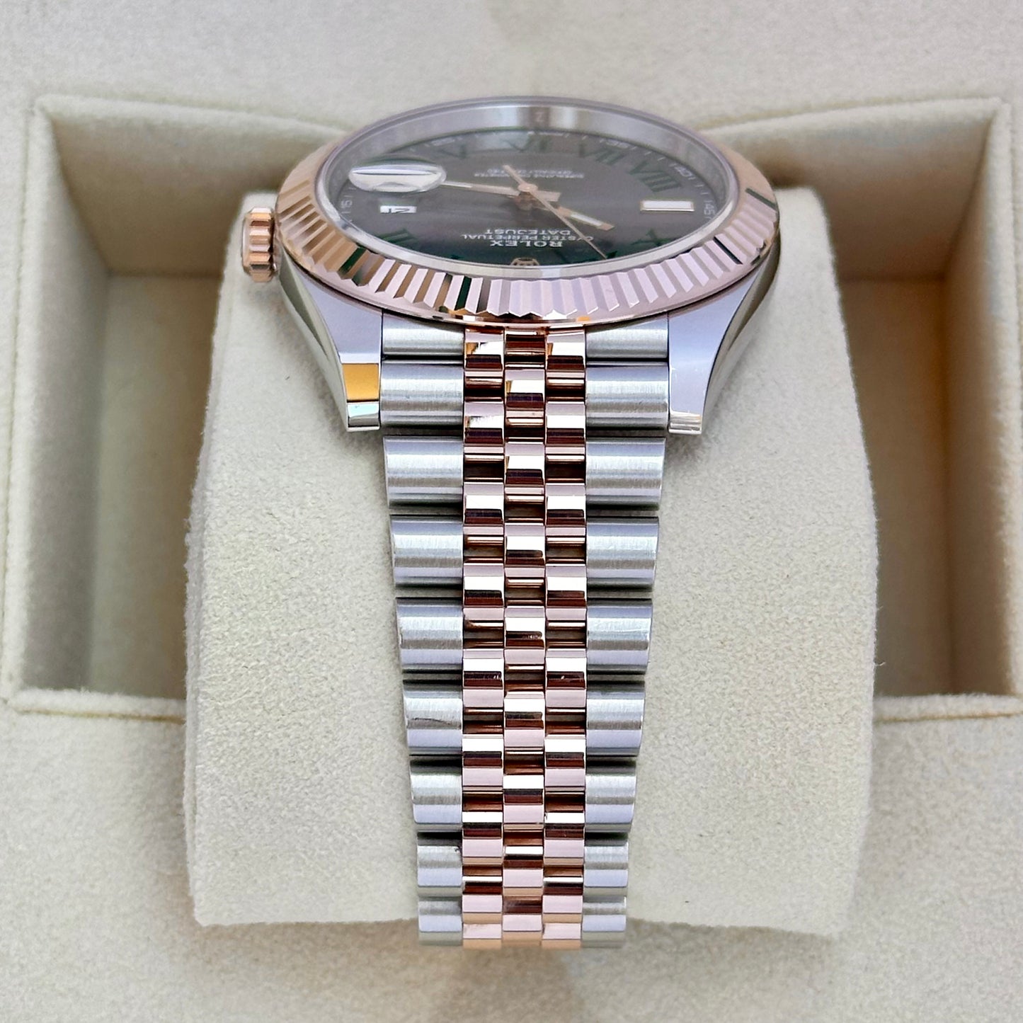 Datejust 41 Wimbledon Ref 126331 18K Rose Gold 2023