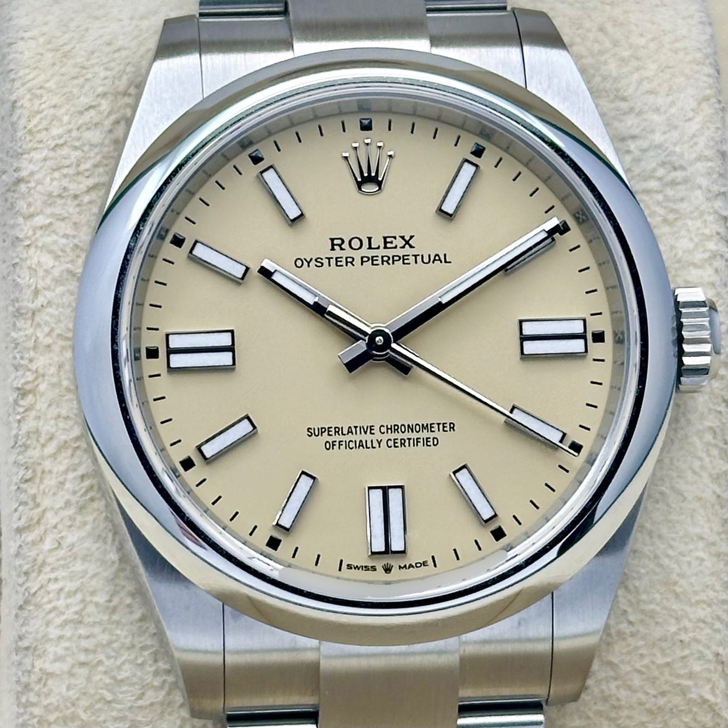 Oyster Perpetual 41 Beige Dial Ref 134300 2025