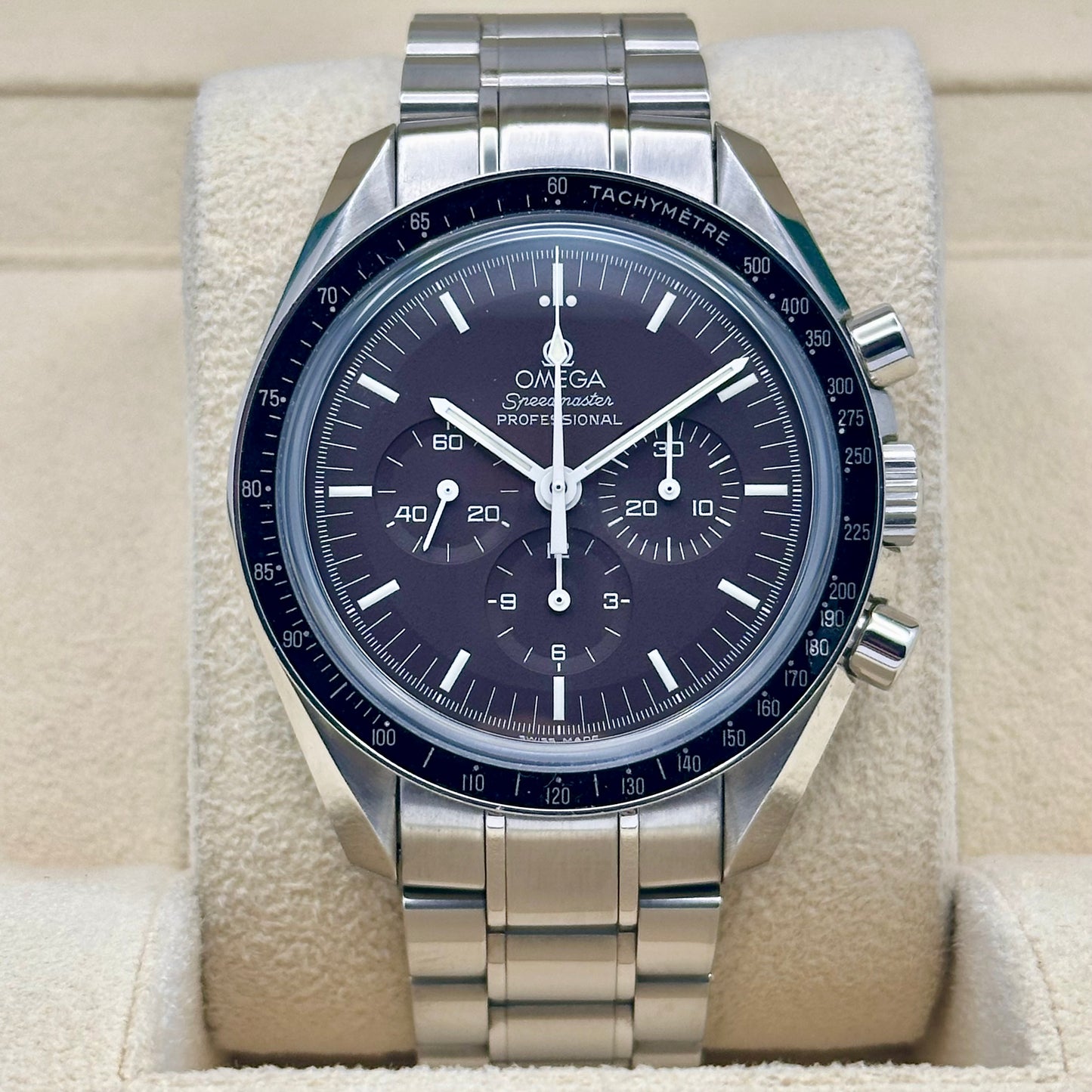(ON HOLD) Speedmaster Professional Sapphire Sandwich Brown Dial Ref 311.30.42.30.13.001 2009