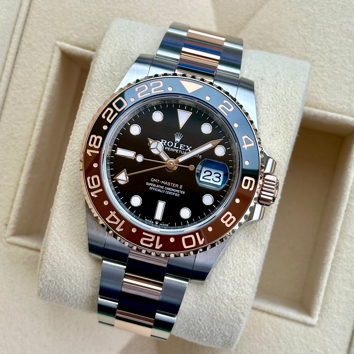 GMT Master II Root Beer Ref 126711CHNR 2020