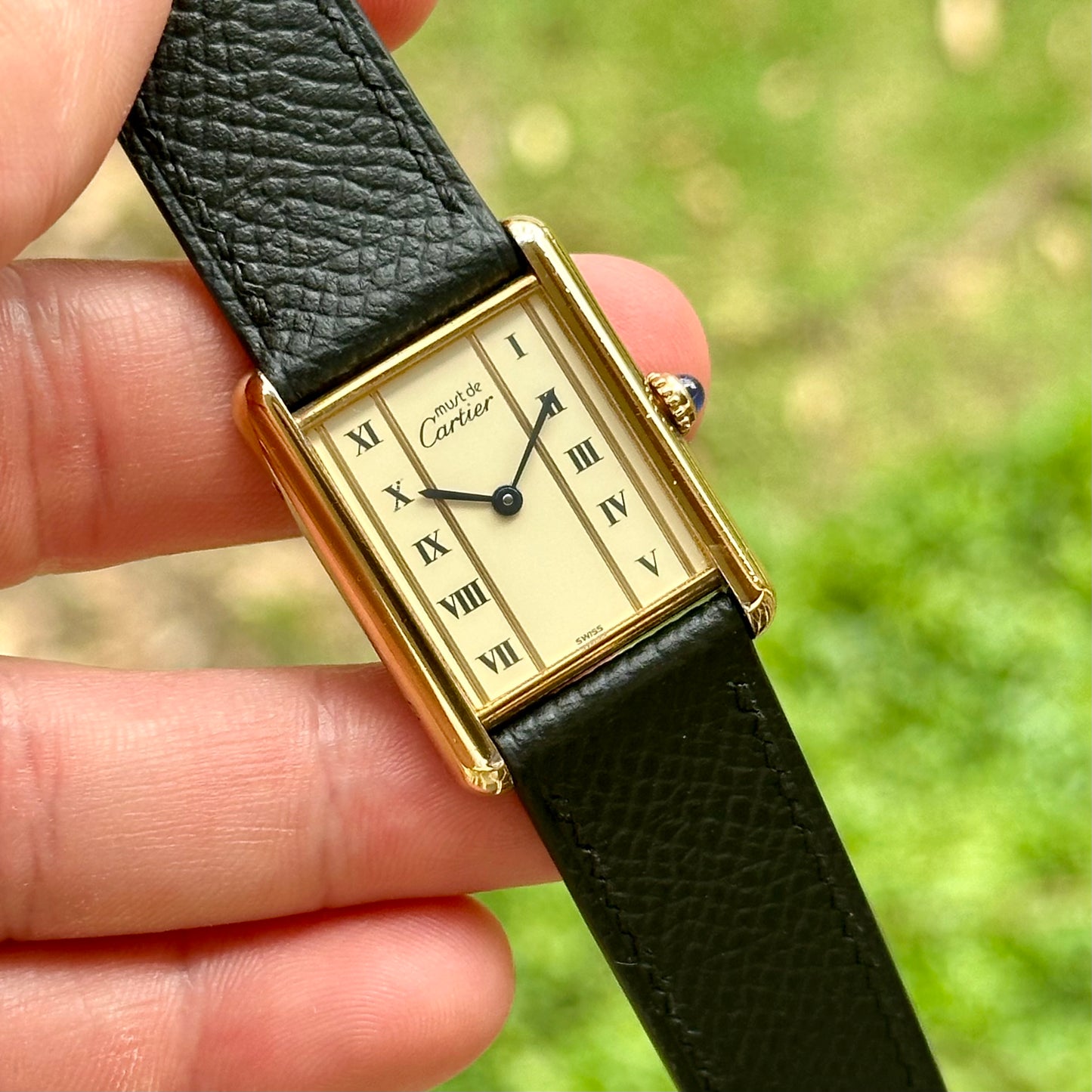 Tank Must Large White Column Dial Ref 590005