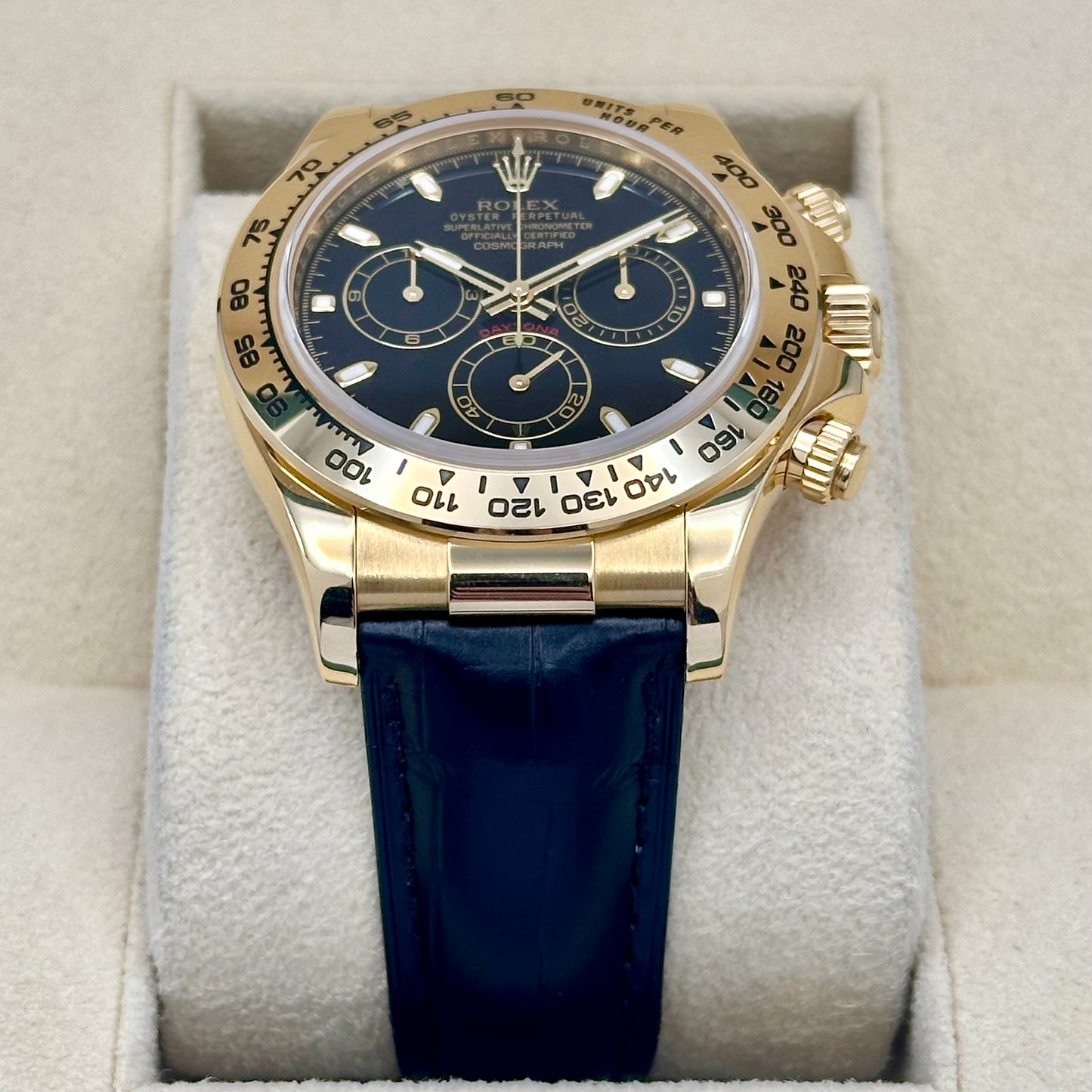 Cosmograph Daytona 18K Yellow Gold Black Ref 116518 2014