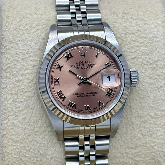 Lady-Datejust 26 Pink Romans Ref 79174 2004