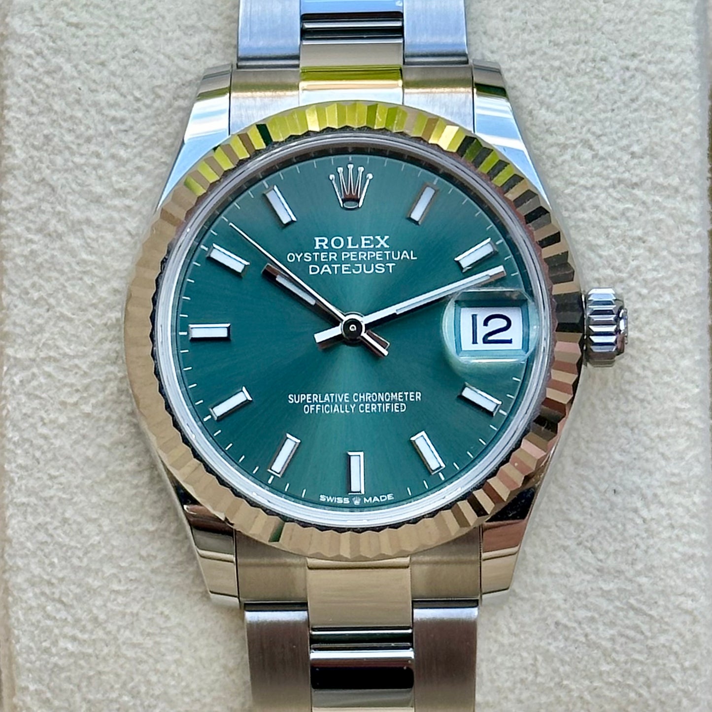 Datejust 31 Mint Green Ref 278274 2023