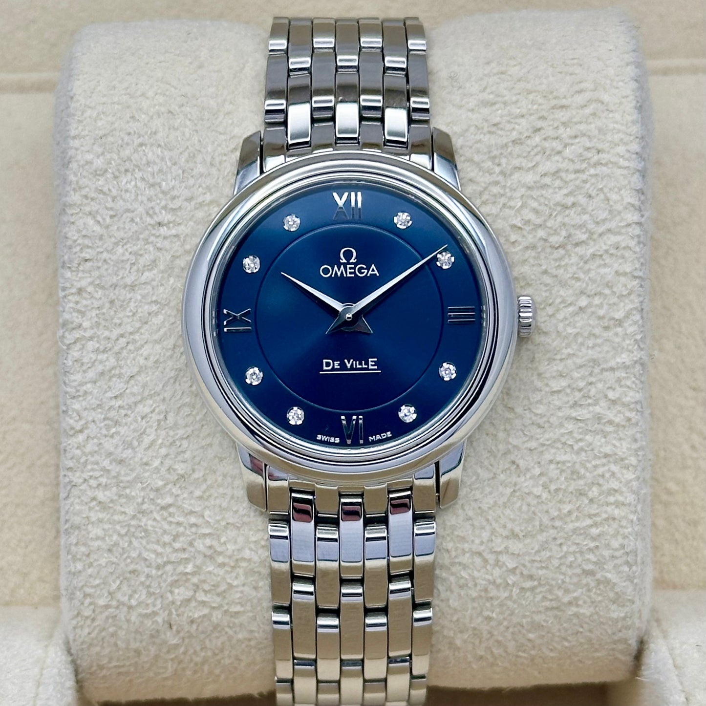 De Ville Prestige Ladies Blue Diamond Ref 424.10.27.60.53.001 2024