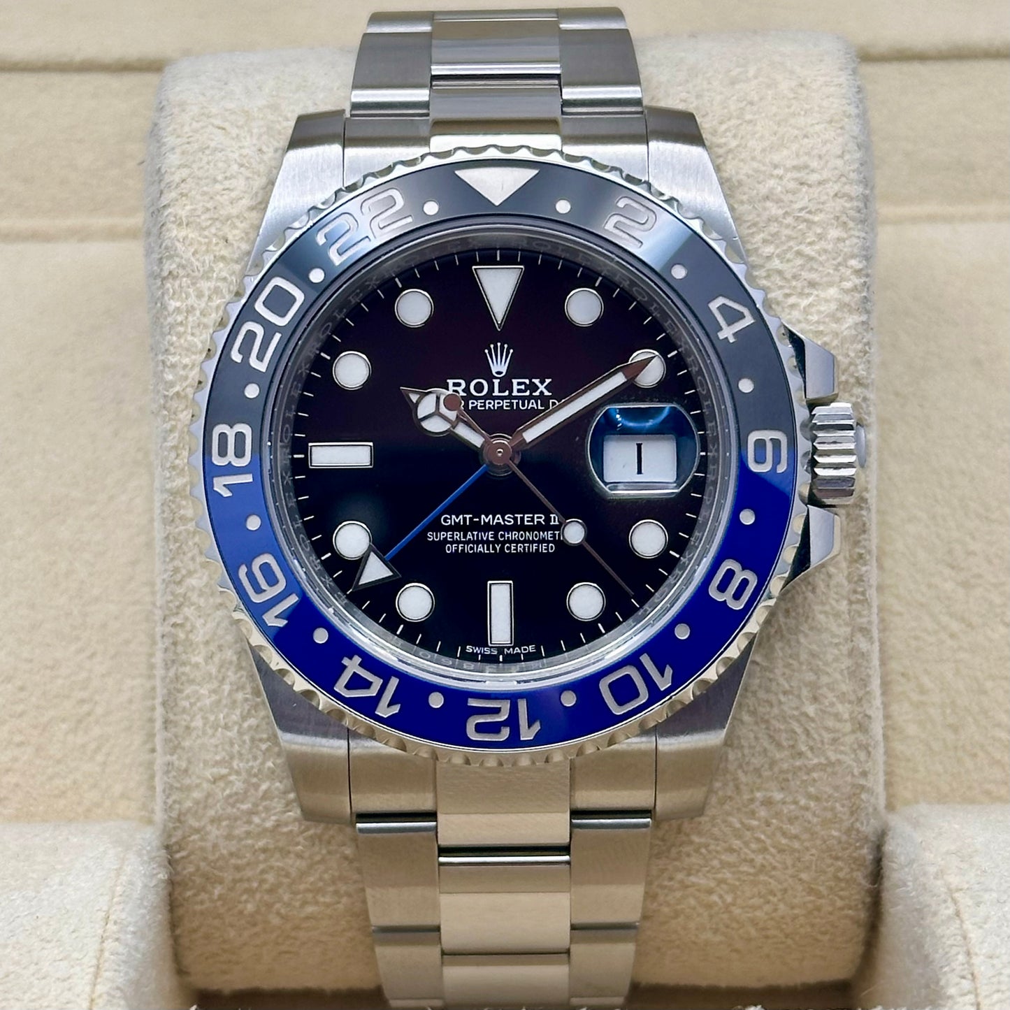 (ON HOLD) GMT Master II Batman Ref 116710BLNR 2017