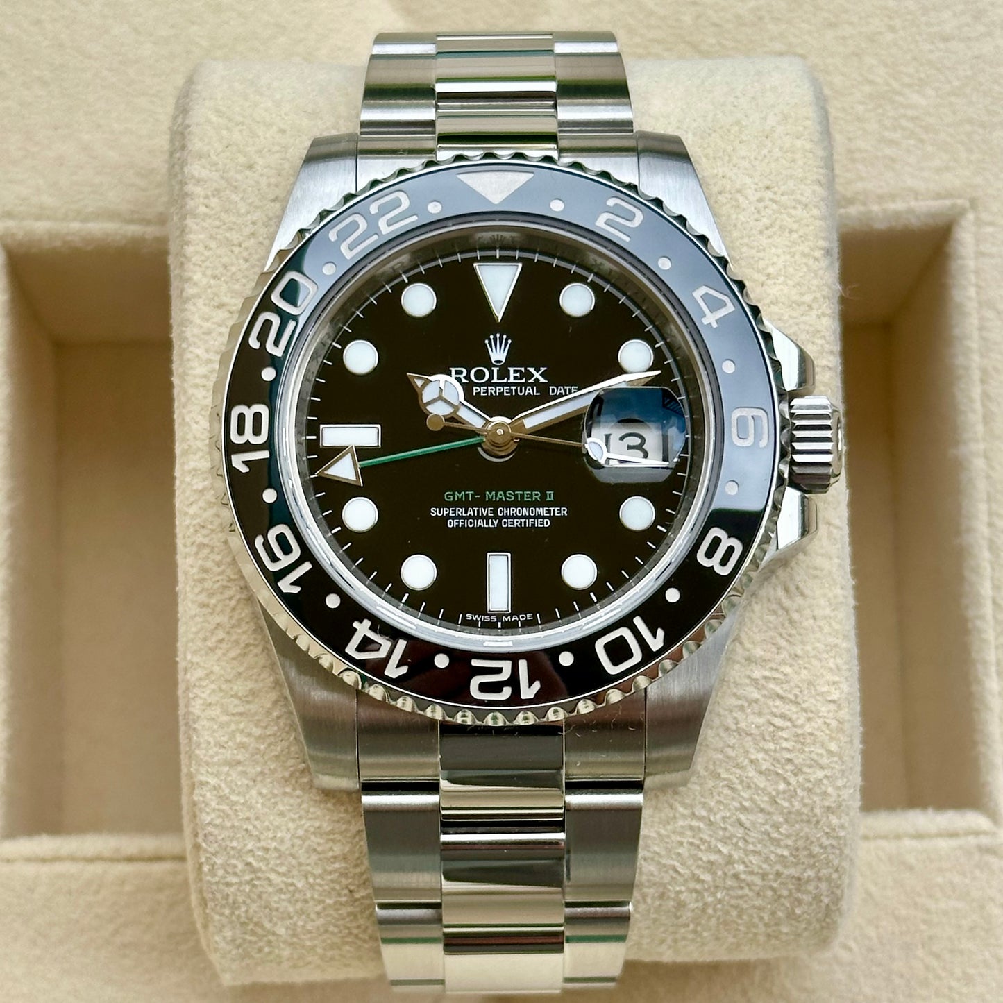 GMT Master II Green Arrow Ref 116710LN 2007 RSC 2022