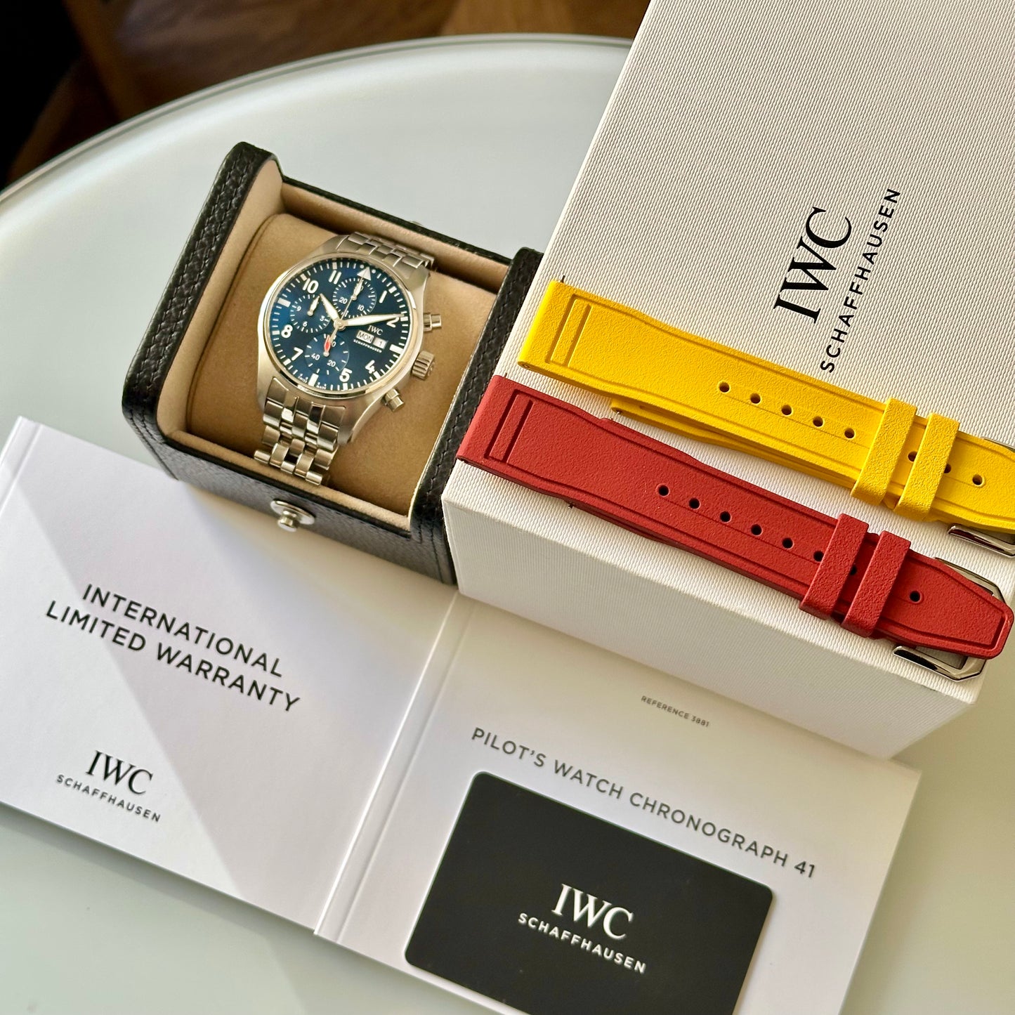 Pilot’s Chronograph 41 Blue Ref IW388102 2022