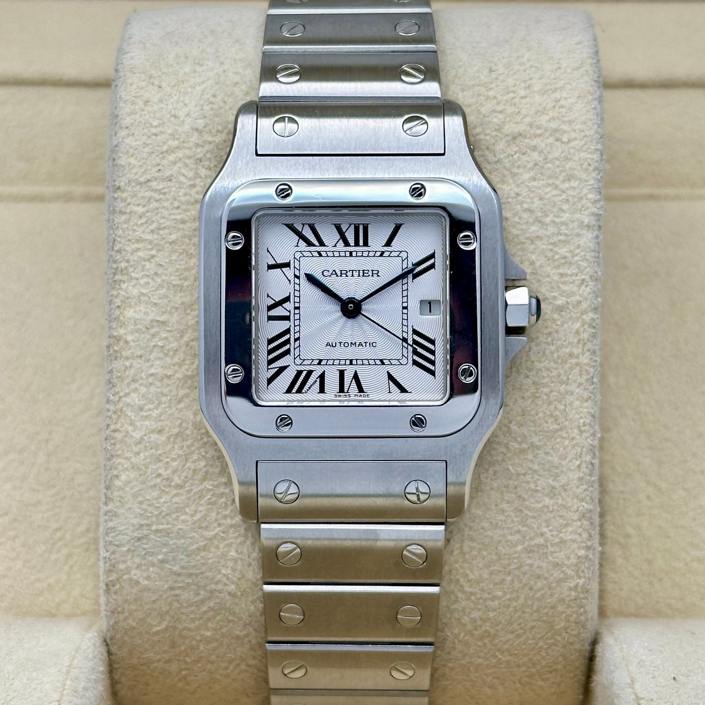Santos Galbee Guilloché Automatic Ref 2319