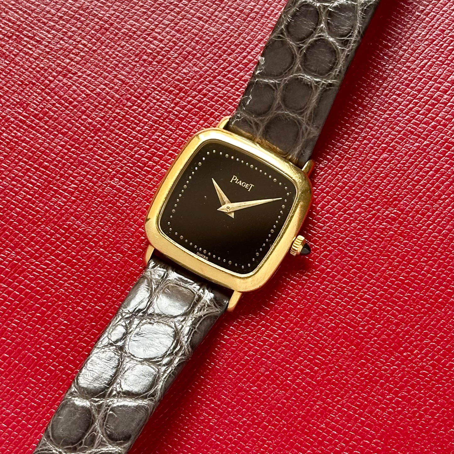 Black Tie Emperador 18K Yellow Gold Manual Winding Ref 9902